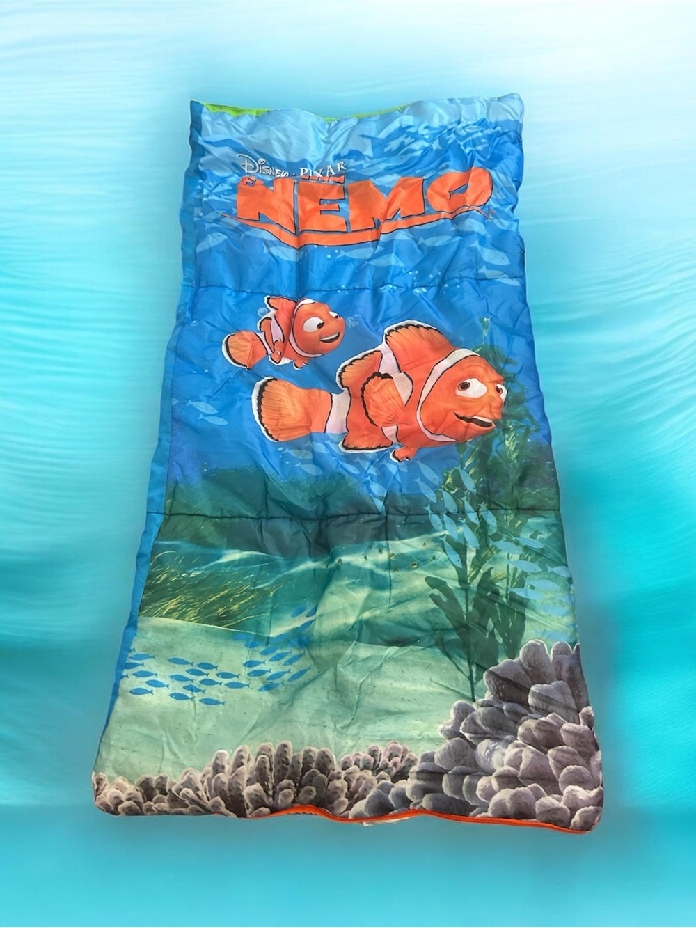 Disney Pixar Finding Nemo Youth Zip Up Sleeping Bag Blue
